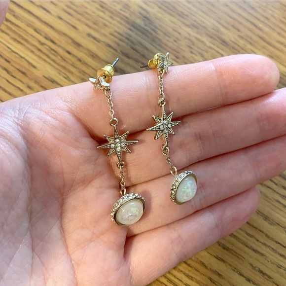 Amelia Liana x Skinnydip Opal Planet Drop Earrings - Picture 7 of 7